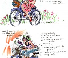 How I Look When I’m Riding My Bike